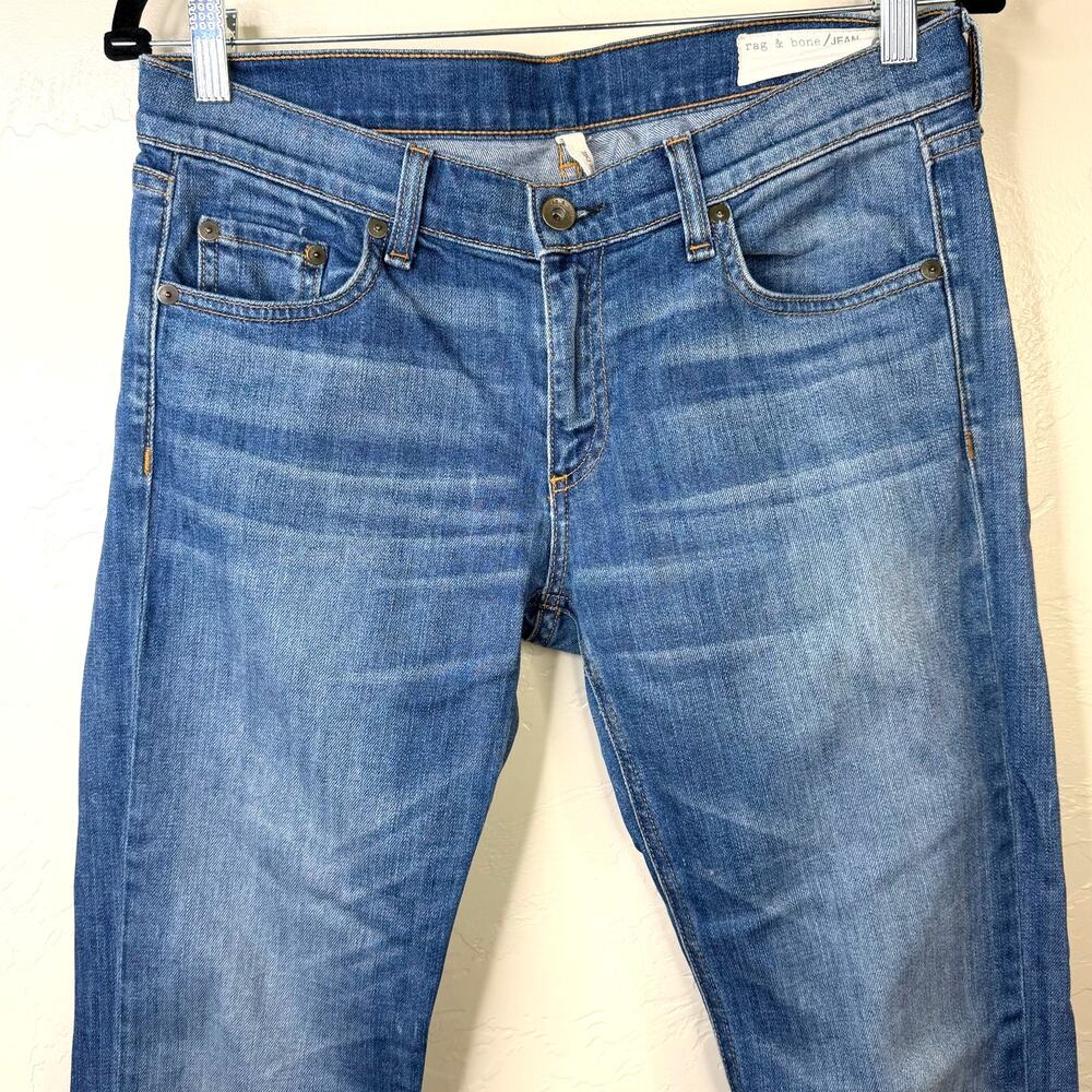 Rag & Bone The Dre Stoke Slim Boyfriend Low-Rise Relaxed Slouchy Fit Jeans - Picture 5 of 10